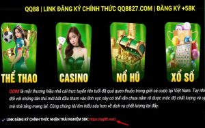Link vào QQ88 chính chủ